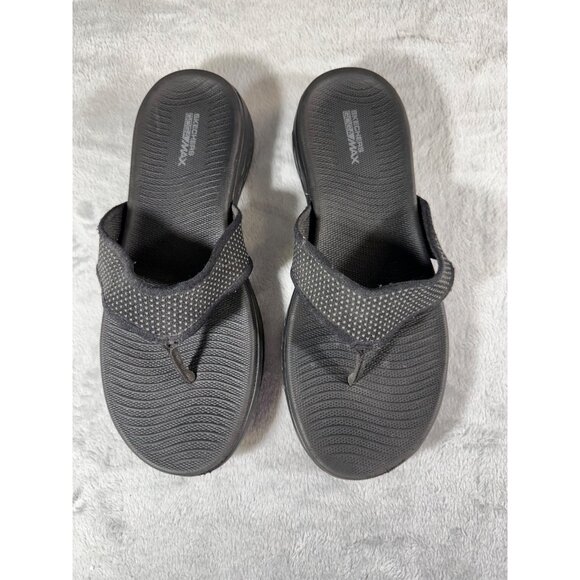 Skechers On The Go 600 women's Black Flip Flops Size - Picture 9 of 15